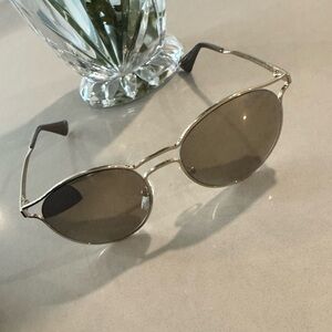Prada Silver Eyewear Frame